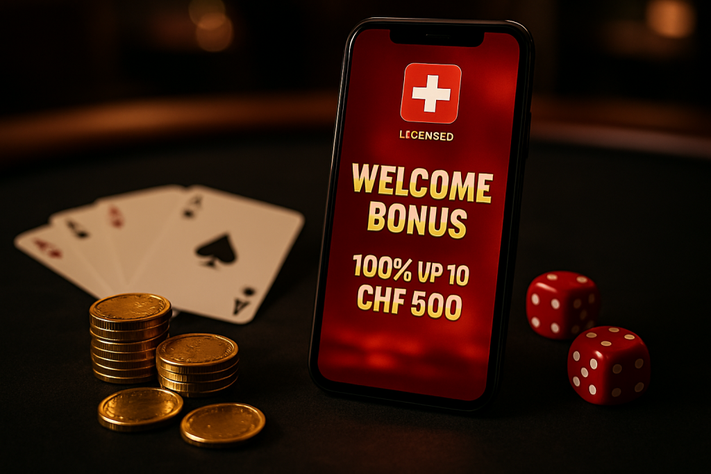 Bonus autorisés aux casinos en ligne suisses