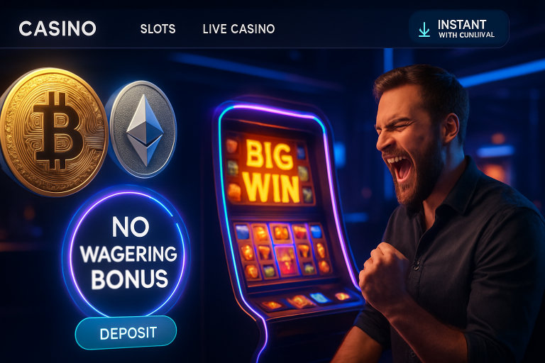Crypto Casinos With No Wagering Requirements 2026