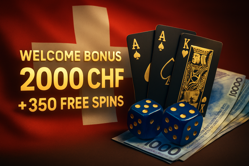 Les meilleurs casinos en ligne avec bonus bienvenue Suisse