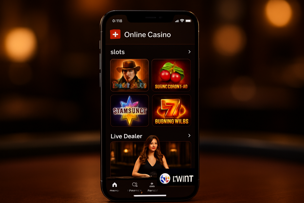 Schweizer Online-Casinos mit mobilen Apps