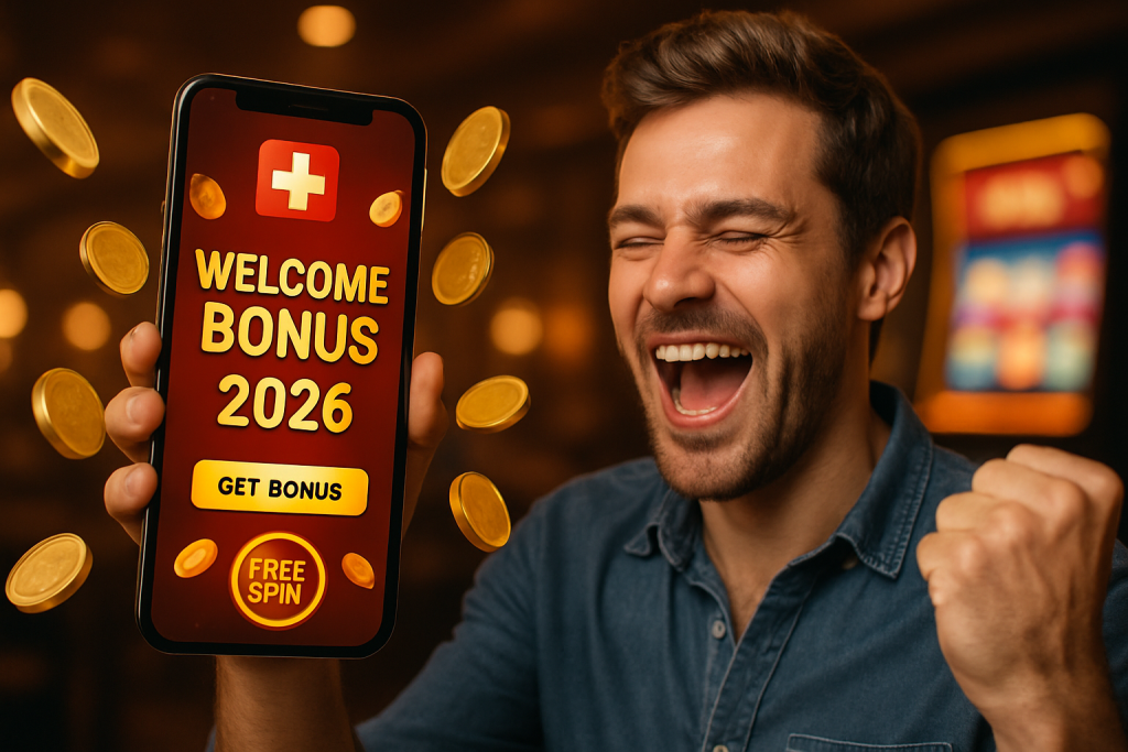 Willkommensboni in Schweizer Online-Casinos 2026