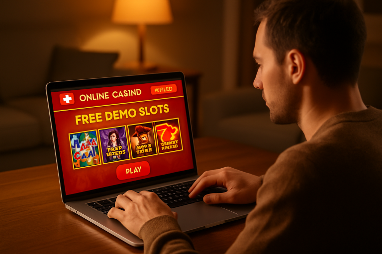 Schweizer Casinos mit kostenlosen Spielen: Demo-Mode getestet